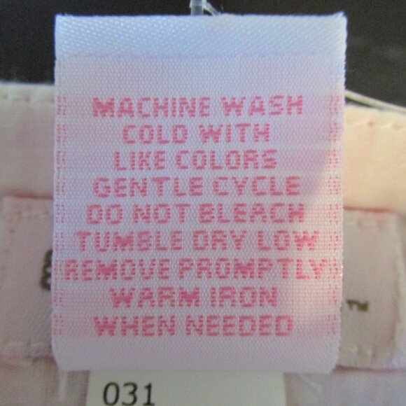 OSHKOSH GENUINE KIDS GIRL'S SIZE 24 mo DRESS PINK & WHITE STRIPE CHURCH SUNDRESS - Picture 13 of 13